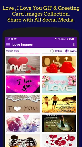 Love You GIF Image Collection.应用截图