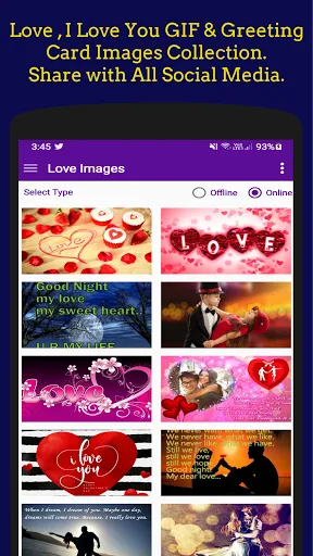 Love You GIF Image Collection.应用截图