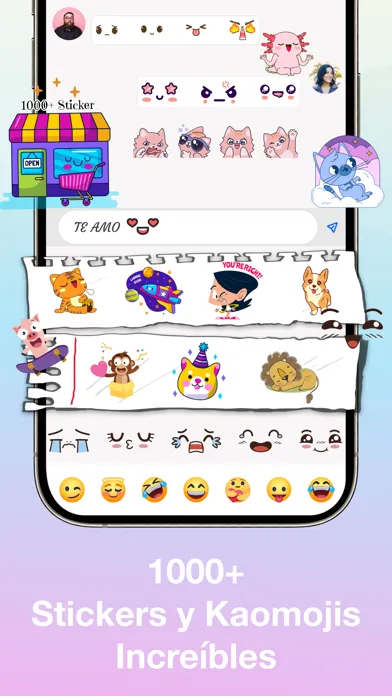 Capturas de tela do Magifont: Facemoji & Fonts