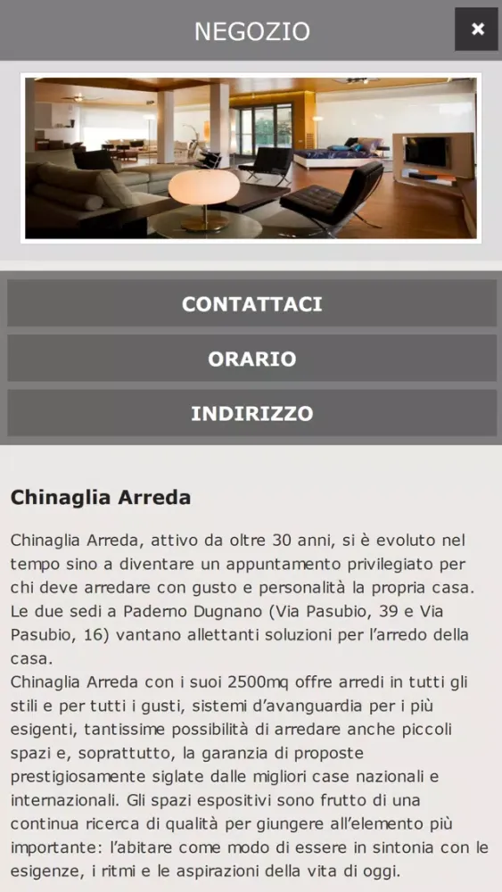 Скриншоты Chinaglia Arreda