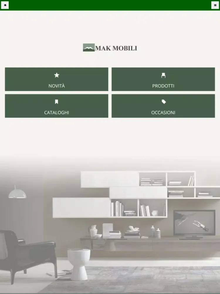 Mak Mobili iPad  Screenshots