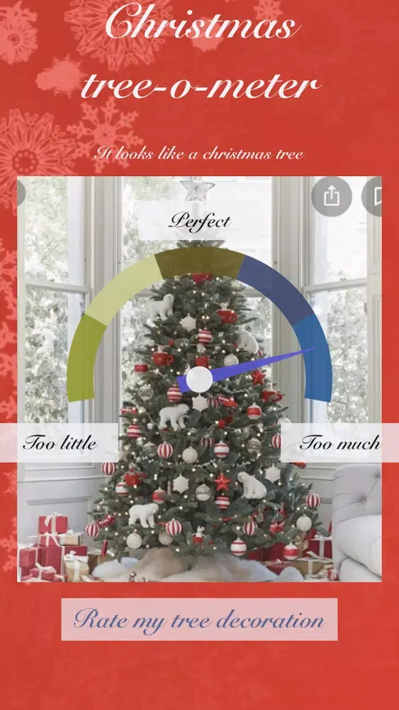 Capturas de tela do Christmas Tree-O-Meter