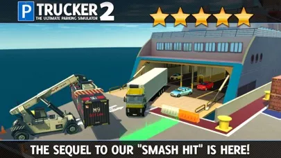 Captures d'écran de Trucker Parking Simulator 2 a Real Monster Truck & Lorry Driving Test