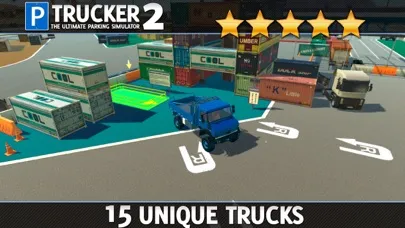 Captures d'écran de Trucker Parking Simulator 2 a Real Monster Truck & Lorry Driving Test