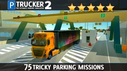 Captures d'écran de Trucker Parking Simulator 2 a Real Monster Truck & Lorry Driving Test