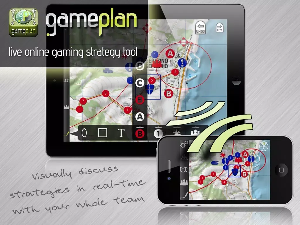 GamePlan: strategy & tactics for team and clan gamers iPad  স্ক্রিনশট