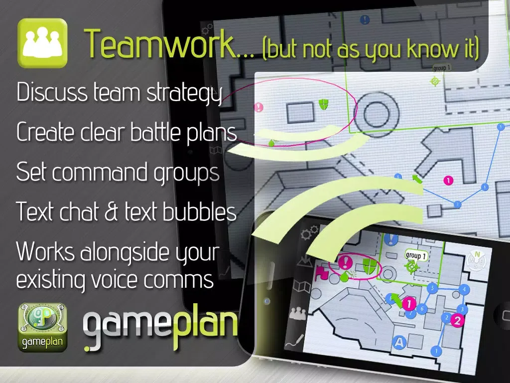 GamePlan: strategy & tactics for team and clan gamers iPad  স্ক্রিনশট