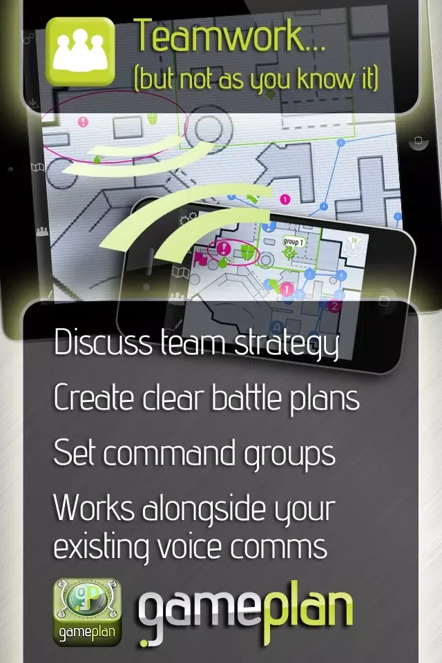 GamePlan: strategy & tactics for team and clan gamers স্ক্রিনশট