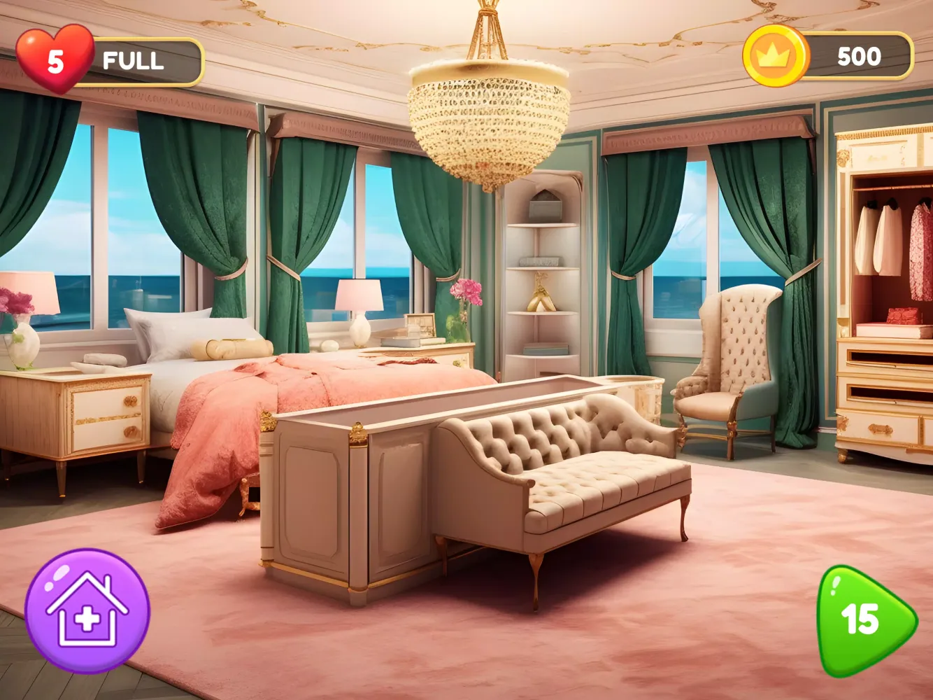 Ảnh chụp màn hình của Home Renovation Games 2024