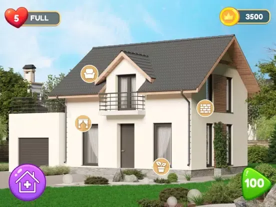 Zrzuty ekranu Redecor & House Design Games iPad 