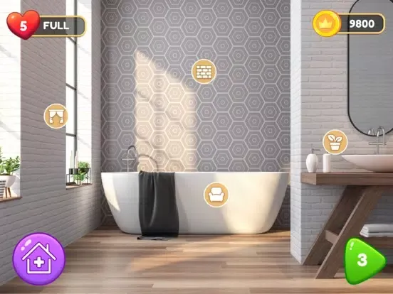 Zrzuty ekranu Redecor & House Design Games iPad 