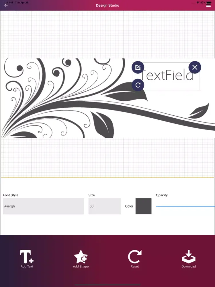 Social Media Cover Maker iPad  Ekran Görüntüleri