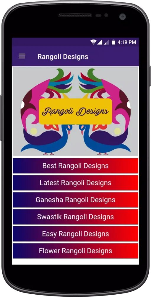 Zrzuty ekranu Rangoli Design Course