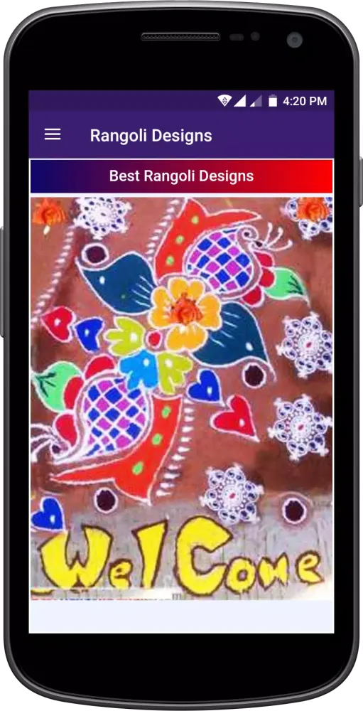 Zrzuty ekranu Rangoli Design Course