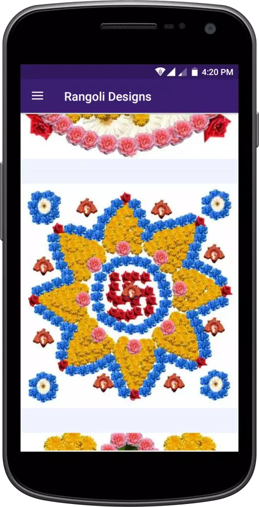 Zrzuty ekranu Rangoli Design Course