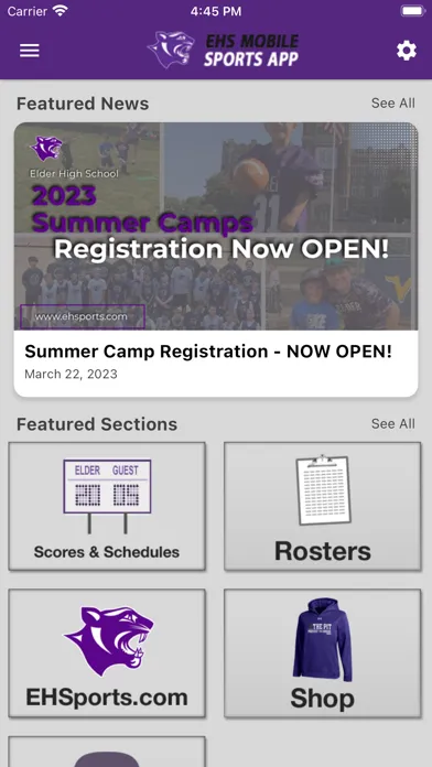 EHS Mobile Sports 스크린샷