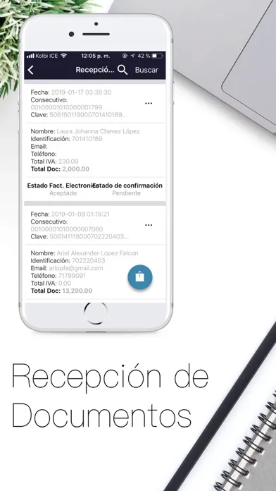 Capturas de pantalla de Facturar Online