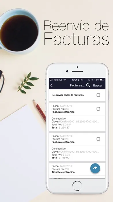 Capturas de pantalla de Facturar Online