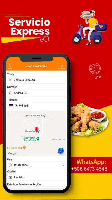Tangkapan skrin Te Lo Llevo Delivery