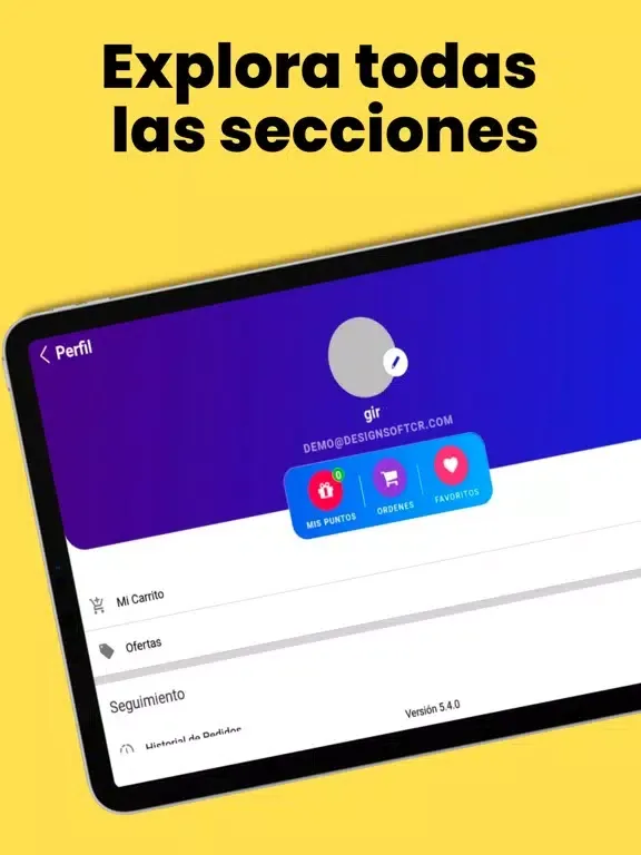 Ticotortillas iPad  स्क्रीनशॉट
