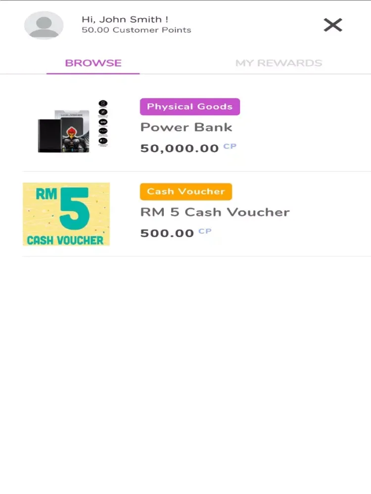 Ảnh chụp màn hình của X-One Care iPad 