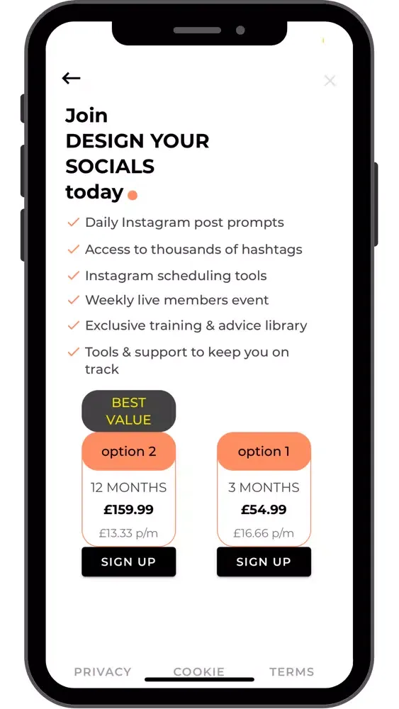 Sort Your Socials 스크린샷