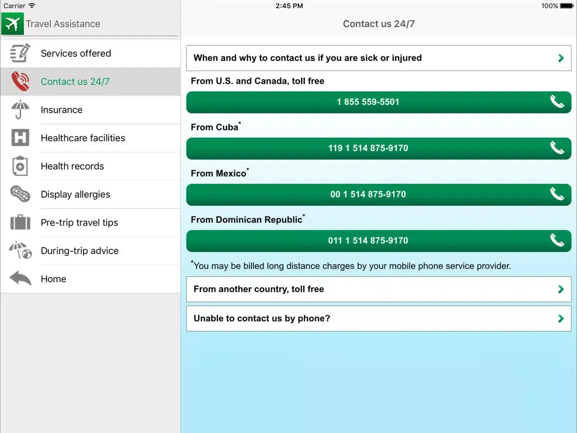 تصاویر Desjardins Assistance Services iPad 
