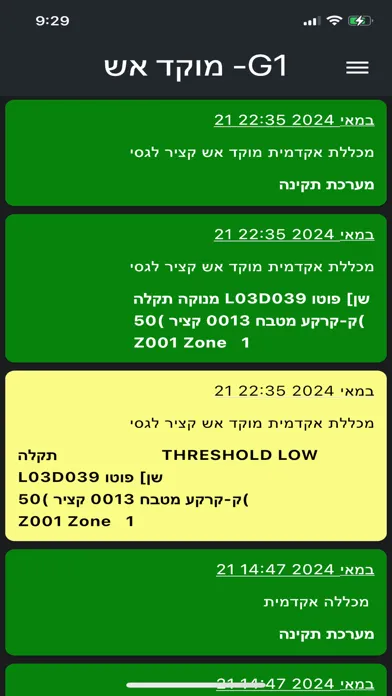 Capturas de pantalla de GuardianX2 - מוקד אירועים