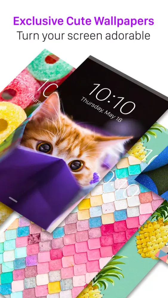 Capturas de pantalla de Cute HD Backgrounds ™ Pro
