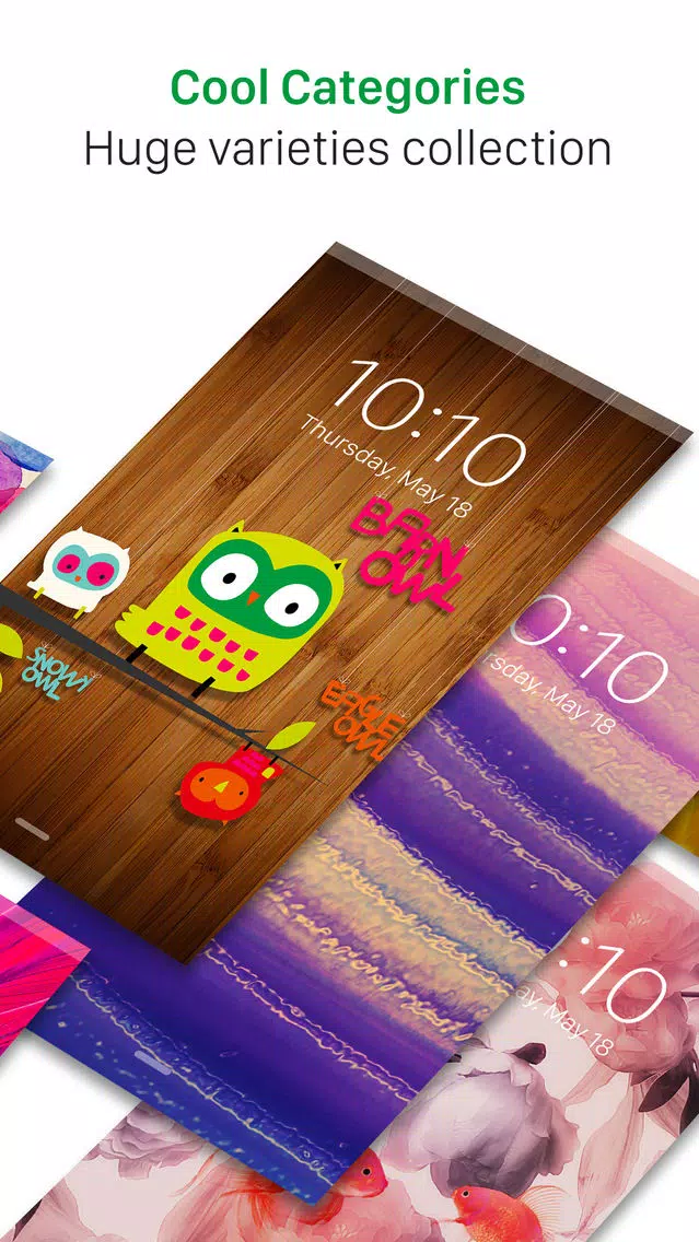 Tangkapan layar Girly Wallpapers ™