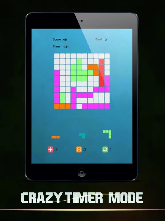Bricks Block Logic : Grid Puzzle Game iPad  سکرین شاٹس