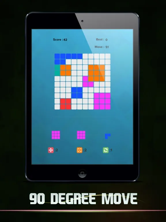 Bricks Block Logic : Grid Puzzle Game iPad  سکرین شاٹس