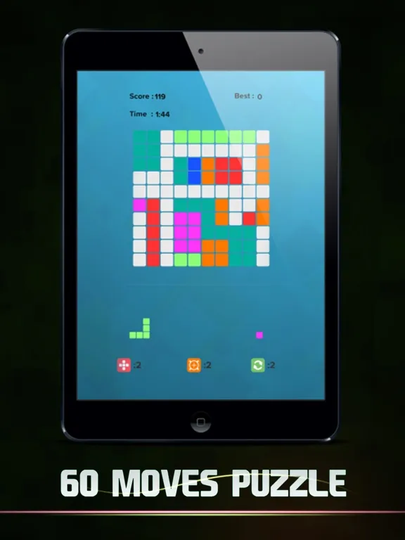 Bricks Block Logic : Grid Puzzle Game iPad  سکرین شاٹس