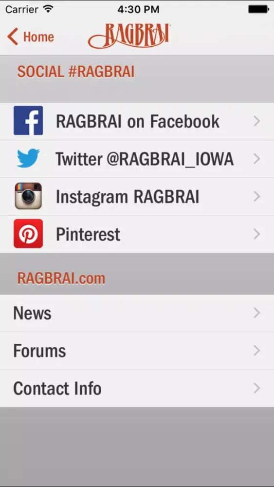 RAGBRAI® স্ক্রিনশট