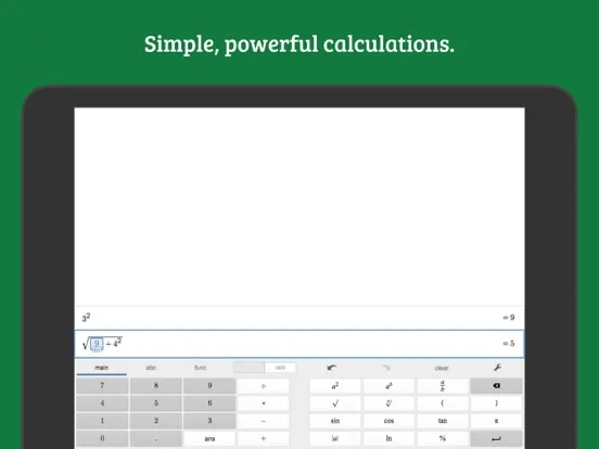 Desmos Scientific Calculator iPad  سکرین شاٹس
