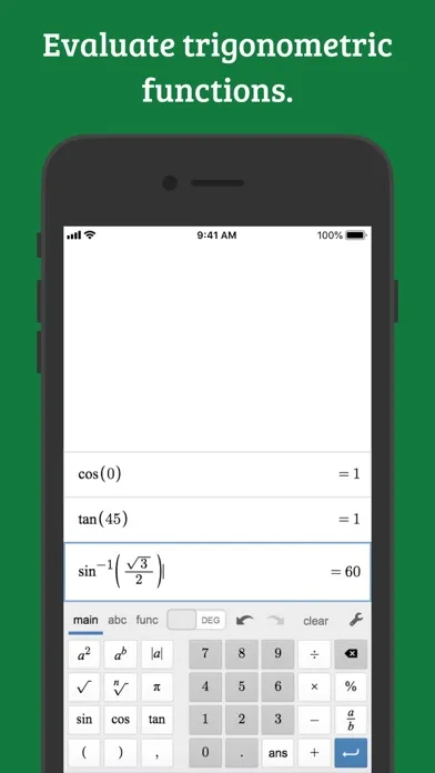 Desmos Scientific Calculator سکرین شاٹس