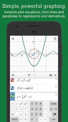 Desmos Graphing Calculator स्क्रीनशॉट