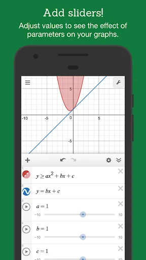 Desmos Graphing Calculator स्क्रीनशॉट