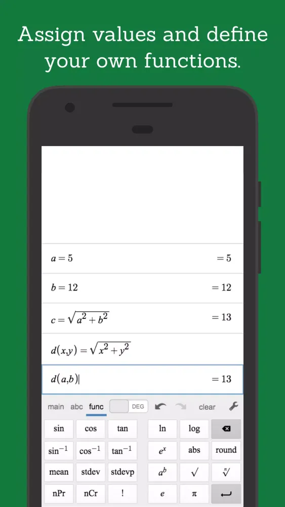Tangkapan layar Desmos Scientific Calculator