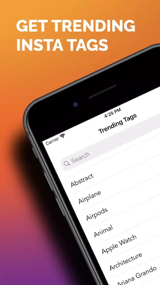 InstaTags: Tags for Instagram应用截图