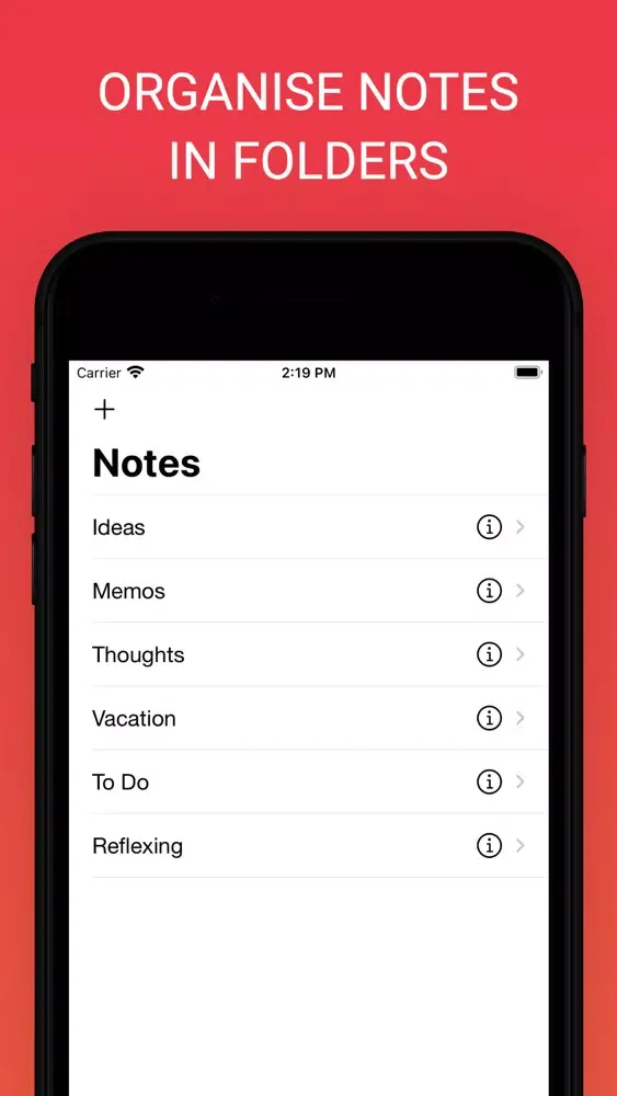 Just Notes - Memo Notepad স্ক্রিনশট