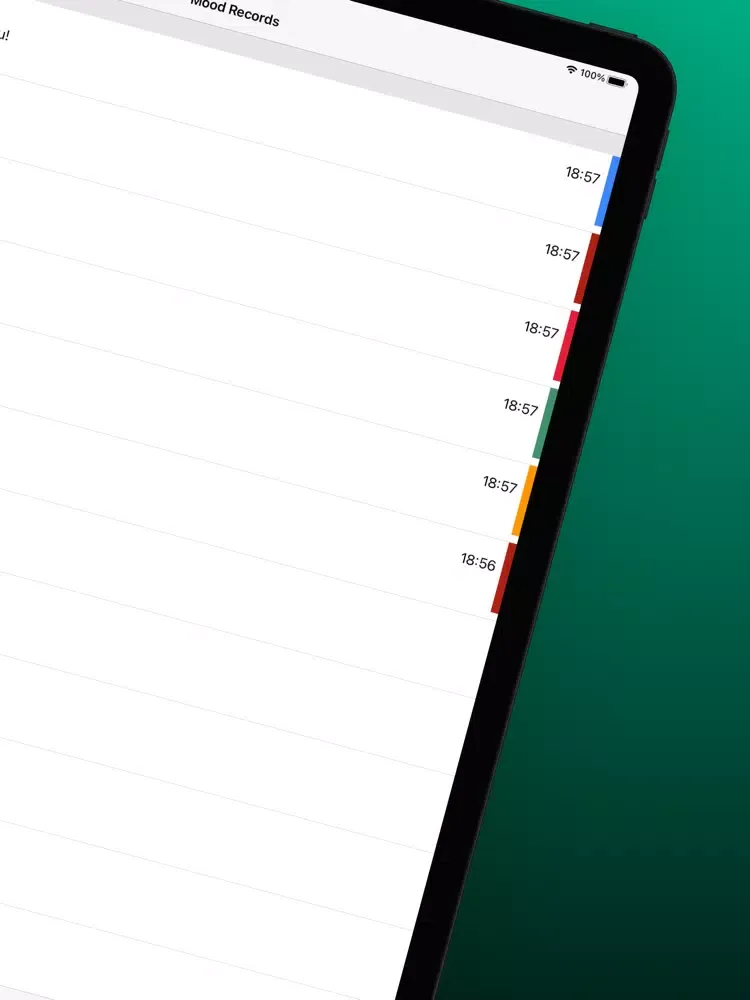 Zrzuty ekranu Mood Tracker - Journal & Diary iPad 