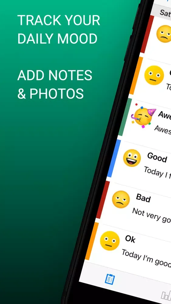 Zrzuty ekranu Mood Tracker - Journal & Diary