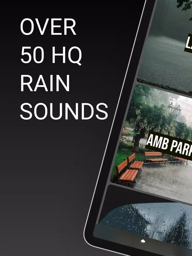 Rain Sounds for Sleep & Relax iPad  স্ক্রিনশট