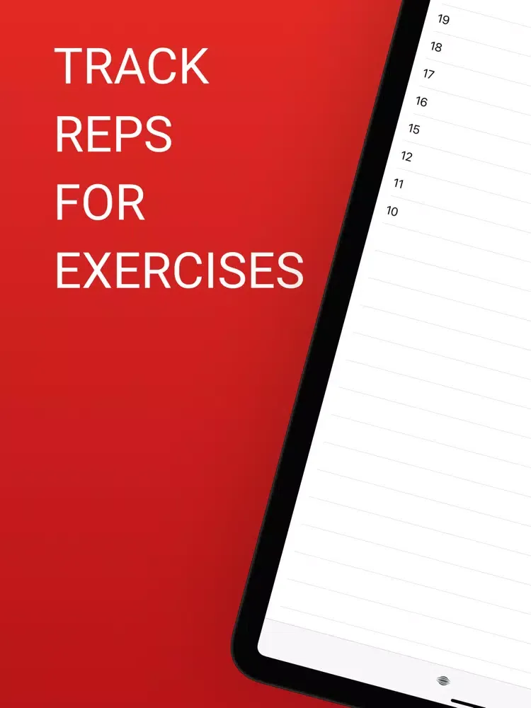 صور Reps Tracker for Gym & Workout iPad 