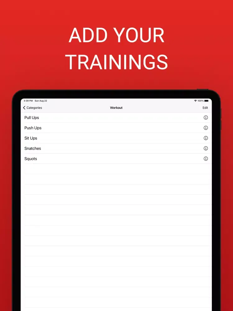 صور Reps Tracker for Gym & Workout iPad 