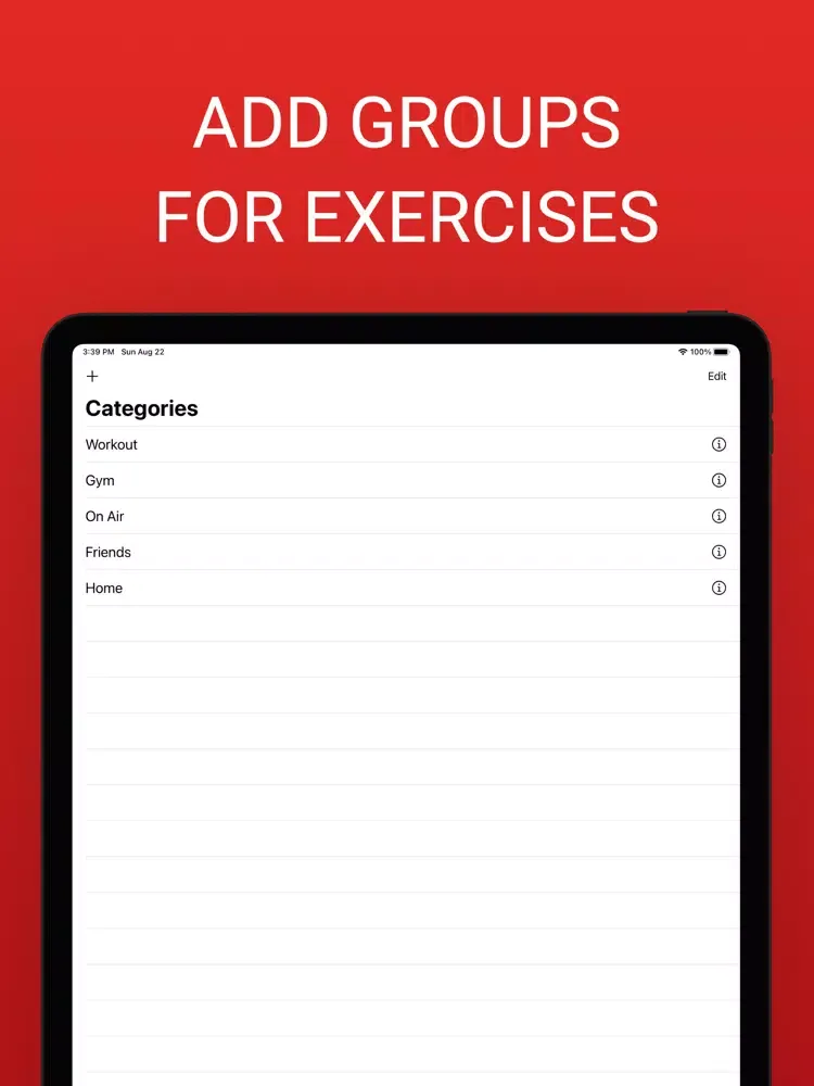 صور Reps Tracker for Gym & Workout iPad 