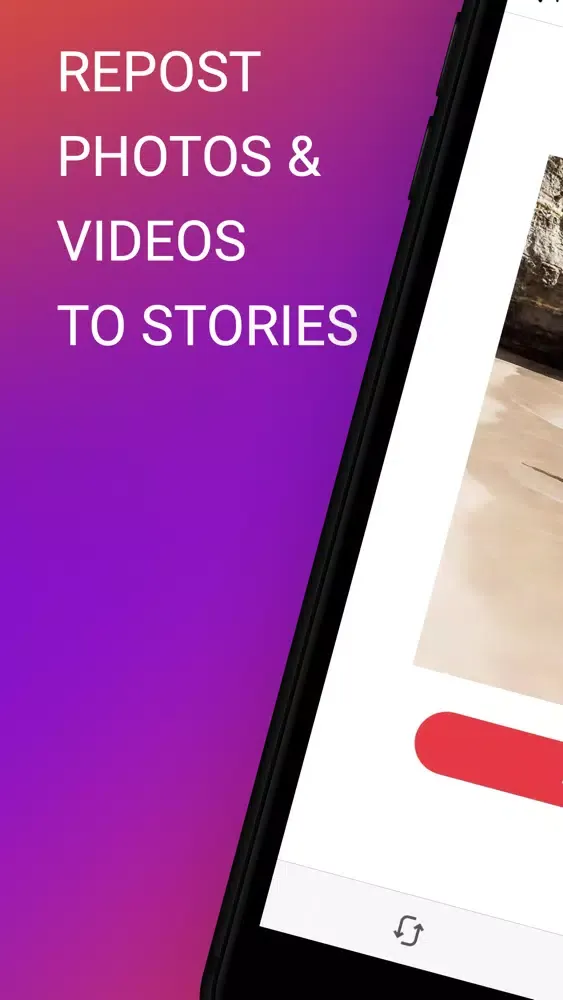 Capturas de tela do Stories Reposter for Instagram