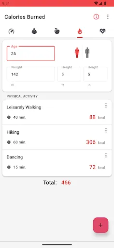 BMI Calculator应用截图