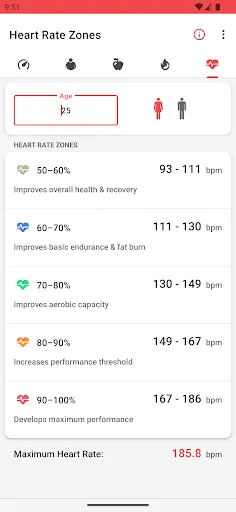 BMI Calculator应用截图